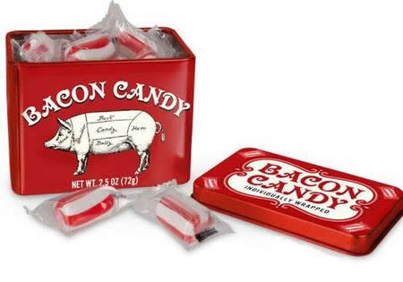 Bizarre Christmas Gifts Bacon Candy Gross Food Sweets