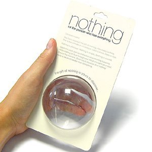 Funny Gift of Nothing Christmas Present Birthday Humor